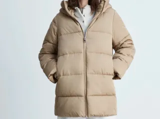 Anorak Mango Beige Talla 3XL