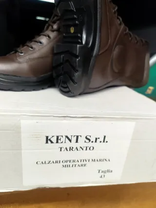 Stivali Anfibi Marina Militare Italiana Nuovi 43