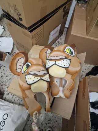 Máscara leonas / nalas y sarabis