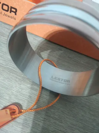 Brazalete acero bicolor LESTOR