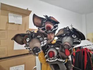 Máscaras Hienas Rey León