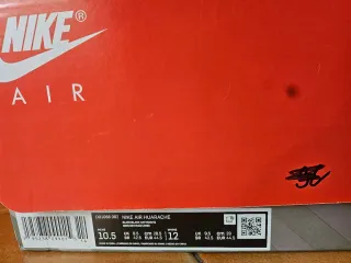 Nike Huarache Nere 44.5 Limited Edition