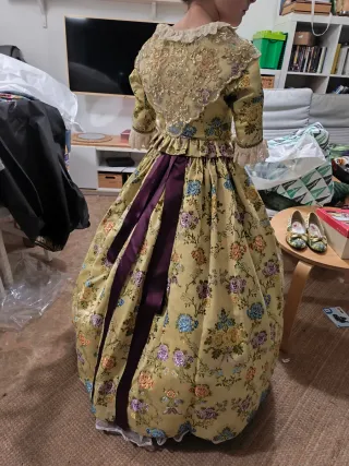 Traje de Fallera Niña 12 años