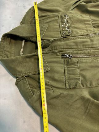 Chaqueta Verde Militar Stradivarius S