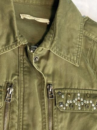 Chaqueta Verde Militar Stradivarius S