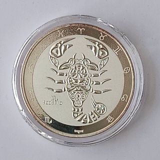 Coleccion 12 Monedas Plata Zodíaco 2021