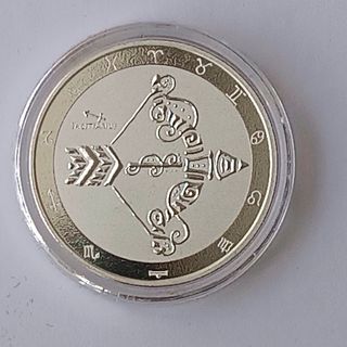 Coleccion 12 Monedas Plata Zodíaco 2021