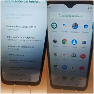 Móvil SPC GEN LITE Azul