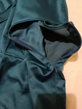 Abito elegante donna blu petrolio