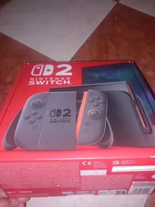 Nintendo Switch Gris/Rojo Nueva