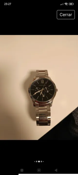 Reloj Viceroy Magnum Negro/Plateado