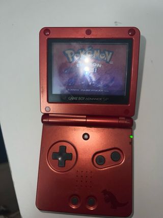 Nintendo Game Boy Advance SP Roja