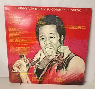 Johnny Ventura El Sueño LP Vinile 33 Giri
