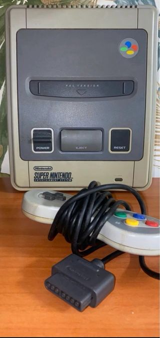 Super Nintendo SNES Beige/Gris