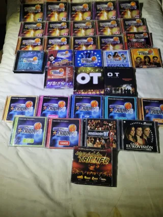 Lote CDs Operación Triunfo