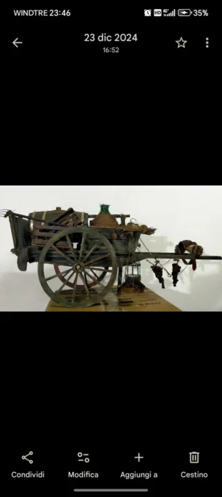 Carretto Presepe PERSONALIZZABILI