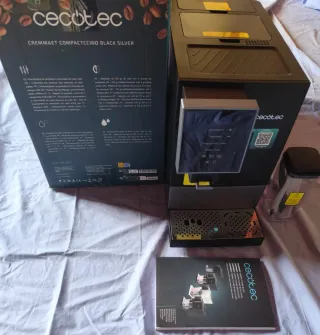 Cafetera Cecotec Cremmaet Compactccino Black