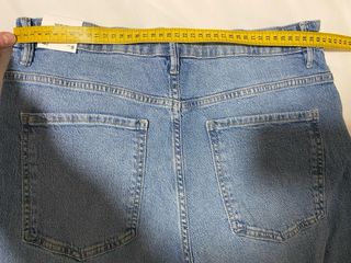 Jeans Wide Leg tiro alto