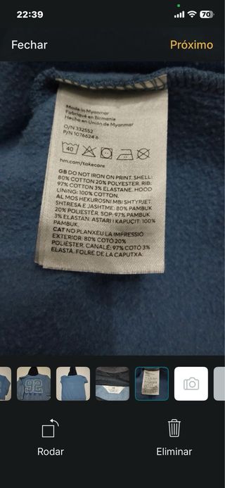 Casaco com capuz infantil Connecticut 92