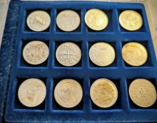 Conjunto monedas Plata España /I