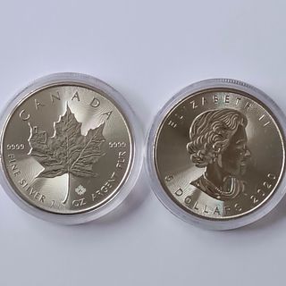 Moneda Hoja de Arce 1oz Plata Pura