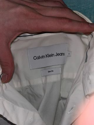 Camisa Calvin Klein Jeans Blanca