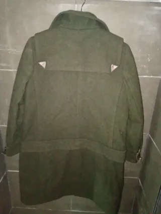 Purificación García Abrigo Lana Verde