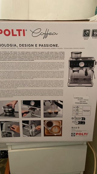Cafetera Espresso Polti Coffea Nueva