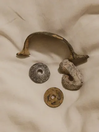 Lote de piezas antiguas