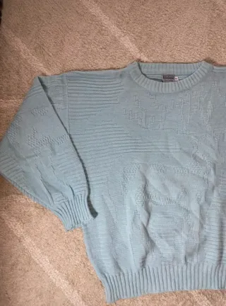 Jersey Vintage L'uomo Azul Talla L