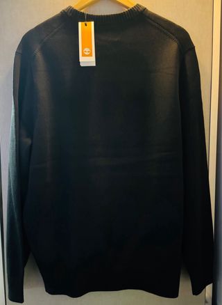 Jersey Timberland Negro Gris Talla L. NUEVO