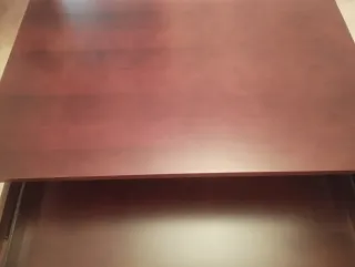 Mesa de centro elevable de madera