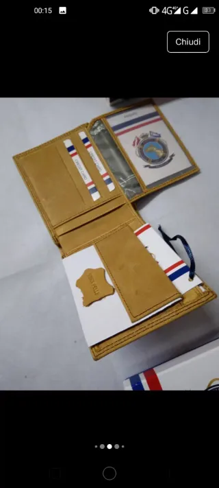 Portafoglio Uomo in Pelle