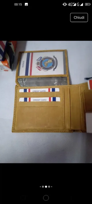 Portafoglio Uomo in Pelle