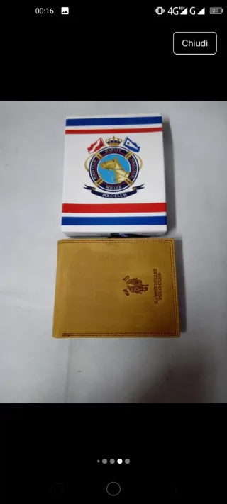 Portafoglio Uomo in Pelle