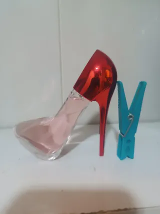 Perfume Zapato Rojo y Rosado