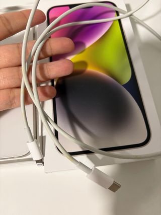 iPhone 14 Plus Blanco con caja 83% salud batería