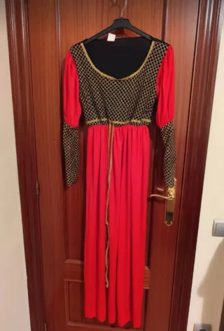 Disfraz Princesa Medieval Carnaval Talla Única