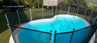 Valla de seguridad para piscina BABYSECUR