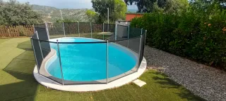 Valla de seguridad para piscina BABYSECUR
