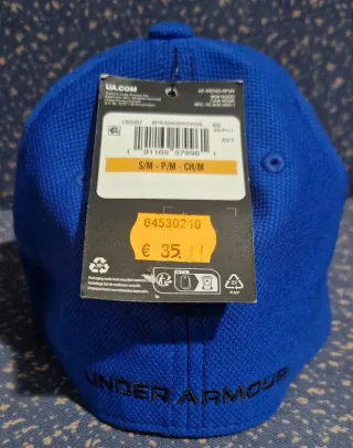 Gorra Under Armour Blitzing 3.0 Cap Azul Negra.