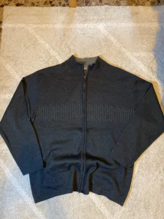 Jersey Pepe Jeans cremallera gris