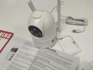 Cámara Vigilancia Exterior 24/7 con SIM, sin wifi