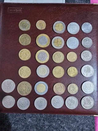 Lote de monedas antiguas