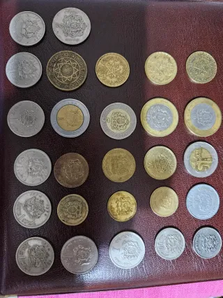 Lote de monedas antiguas