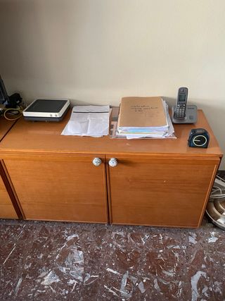 Muebles de salón conjunto de madera de cerezo