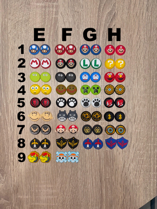 +100 Grips PS4/PS5/Switch 2 / mando pro switch