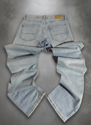 Vaqueros Cortefiel Slim Fit Azul Claro Talla 40