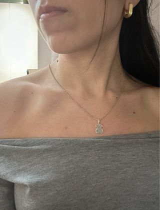 Colgante Tous Oso Love Plata