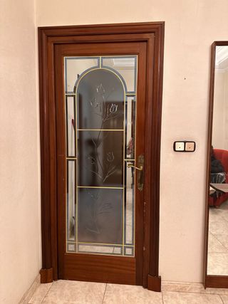 Packs Puertas Madera Maciza con Cristal